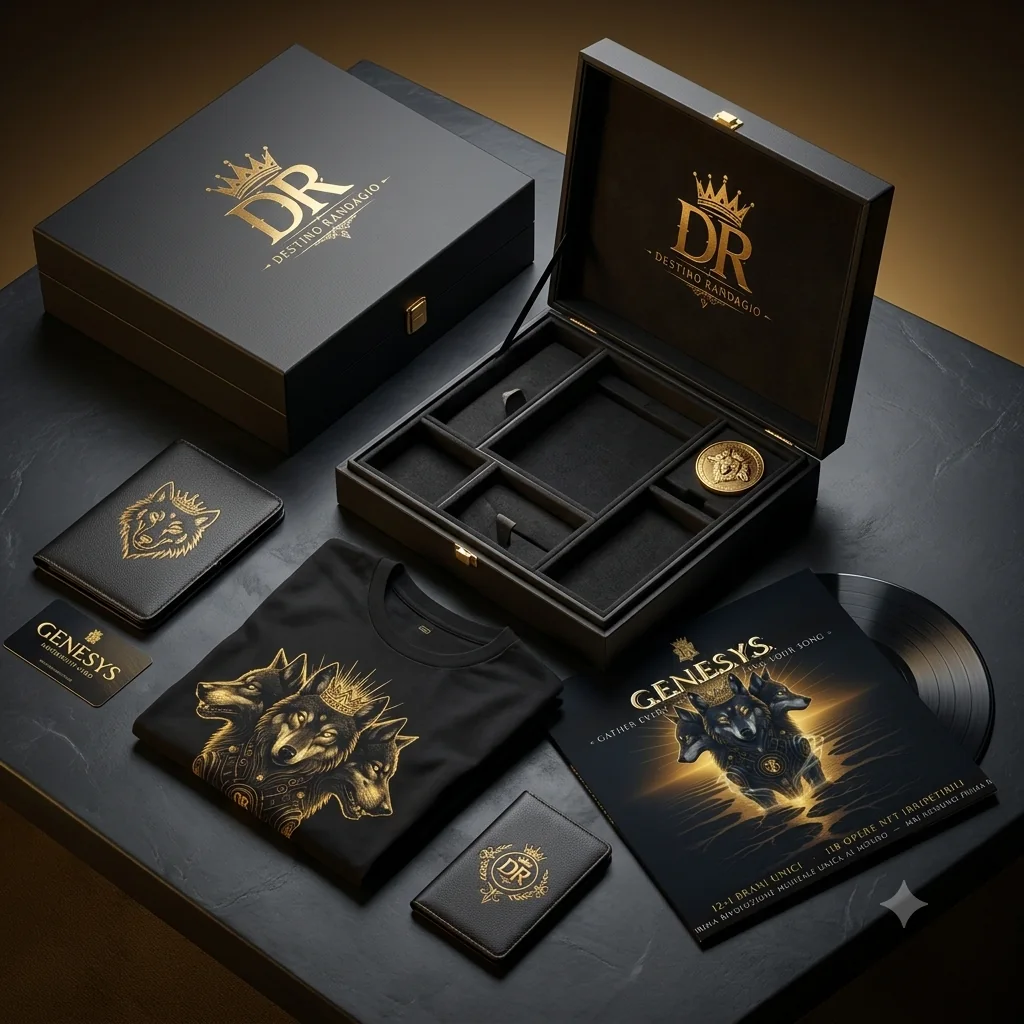 Kit dei Pionieri — cofanetto DR con shirt, vinile G.E.N.E.S.Y.S. e Sigillo