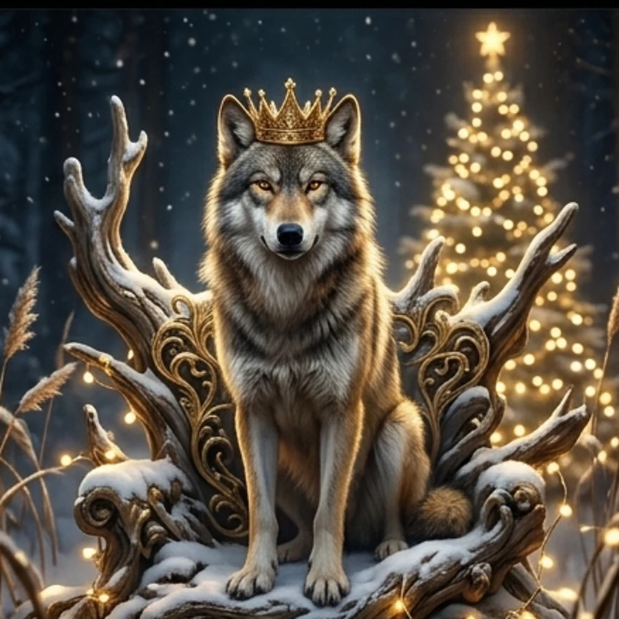 XMAS WOLF